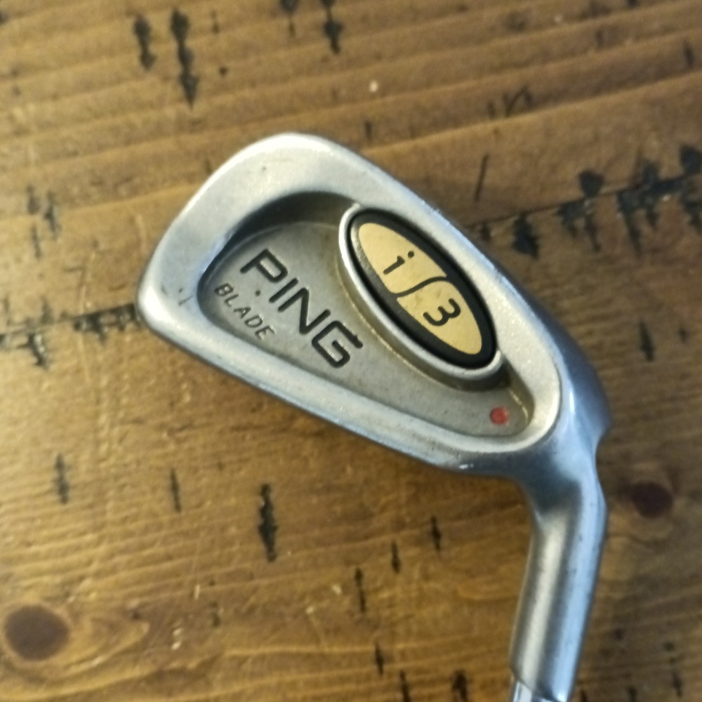 Ping i3 Blade Red Dot 6 Iron Right Hand Cushin Z-Z65 Steel Shaft Golf Club